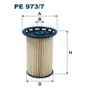 FILTRON Yakıt Filtresi (Kx342 / C801) - VW Grubu (VW/Audi/Seat/Skoda) PE 973/7