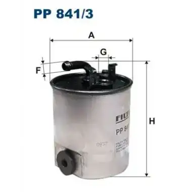 FILTRON Yakıt Filtresi (H167wk) - Mercedes-Benz PP 841/3