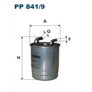 FILTRON Yakıt Filtresi (H330wk) - Mercedes-Benz PP 841/9
