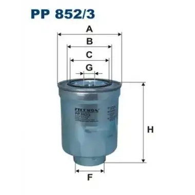 FILTRON Yakıt Filtresi (PP 852/3) - Japon Araçları