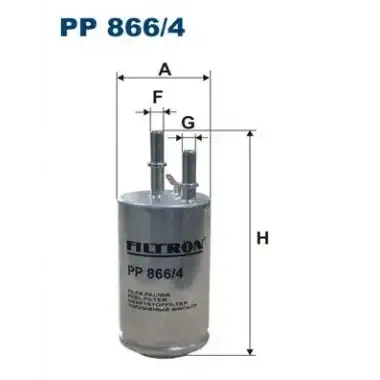 FILTRON Yakıt Filtresi (PP 866/4) - Volvo