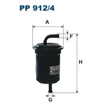 FILTRON Yakıt Filtresi (PP 912/4) - Japon Araçları