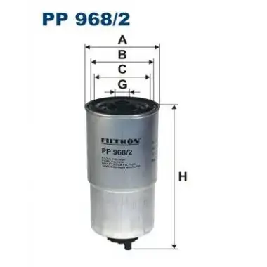FILTRON Yakıt Filtresi (PP 968/2) - Fiat / Alfa / Lancia