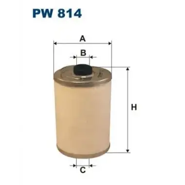FILTRON Yakıt Filtresi (12) - Mercedes-Benz PW 814