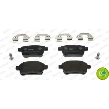 FERODO Fren Balatası Arka (Disk) (FRD FDB4186W) - Renault / Dacia