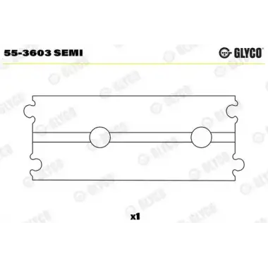 GLYCO Piston Kol Burcu (22 Mmy.m Küçük) - Mercedes-Benz GLY 55-3603 SEMI
