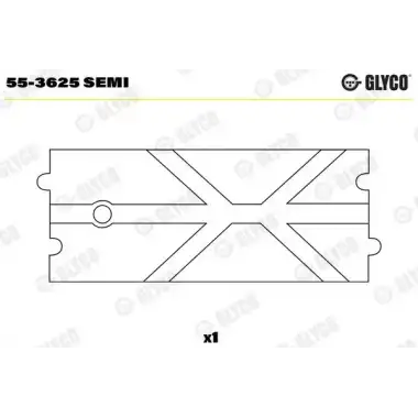 GLYCO Piston Kol Burcu (26.00 Mm) - Mercedes-Benz GLY 55-3625 SEMI