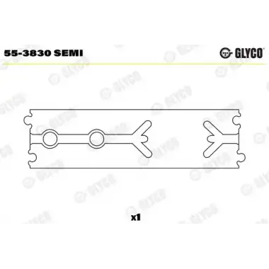 GLYCO Piston Kol Burcu (30.50 Mm) - Mercedes-Benz GLY 55-3830 SEMI