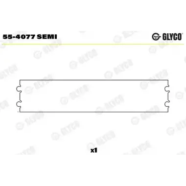 GLYCO Piston Kol Burcu (Adet) - Fiat / Alfa / Lancia GLY 55-4077 SEMI
