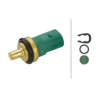 HELLA Hararet Müşürü (Yesil / 26103 / 7.3258 (Oval)) - VW Grubu (VW/Audi/Seat/Skoda) 6PT 009 107-141