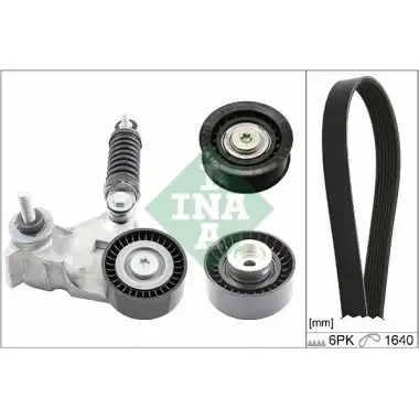 INA V Kayış Seti (Xs7e 19a216 Bd/cc1q 19a216 Ca/1s7q 6c301 CA) - Ford 529 0104 10