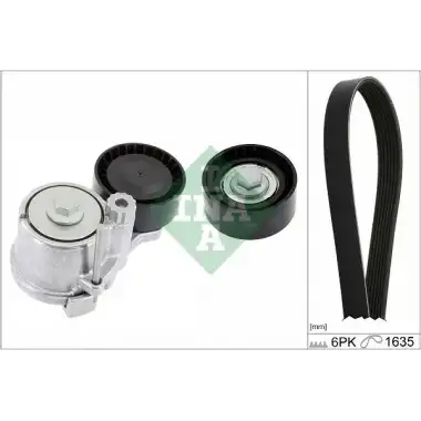 INA V Kayış Seti (Bilya + Kayış + Avare Bilya Set) - Opel 529 0311 10