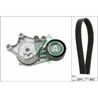 INA V Kayış Seti (Av6q 6c301 Ea/5750.qg) - Ford 529 0335 10