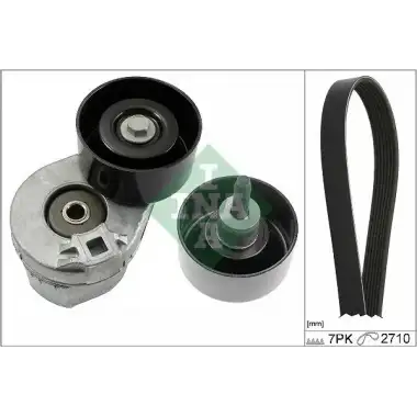 INA V Kayış Seti (Yc1e 9444 Ae/yc1e 6c301 CB) - Ford 529 0389 10
