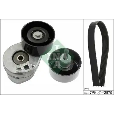 INA V Kayış Seti (Yc1e 9444 Ae/yc1e 6c301 DB) - Ford 529 0390 10