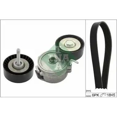 INA V Kayış Seti (4s7q 19a216 Ja/7g9q 6c301 CA) - Ford 529 0395 10