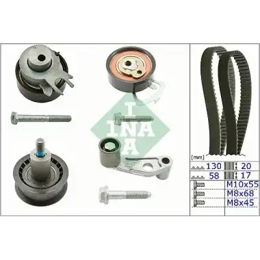 INA Triger Seti (130 Dış / 4 Bilyalı) - VW Grubu (VW/Audi/Seat/Skoda) 530 0089 10