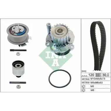 INA Triger Seti (Devirdaimli 120 Dış /- Kp55569xs-2) (530 0201 32) - VW Grubu (VW/Audi/Seat/Skoda)