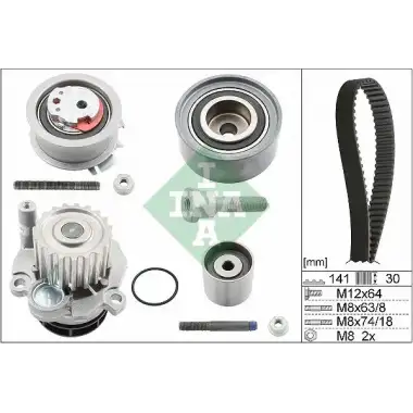INA Triger Seti (141 Dış / Devirdaimli) - VW Grubu (VW/Audi/Seat/Skoda) 530 0463 30