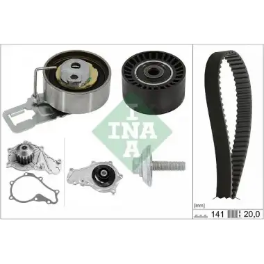 INA Triger Seti+devirdaim (3646451/ 3m5q 8591 Ca/ince Kayış) - Ford 530 0698 30