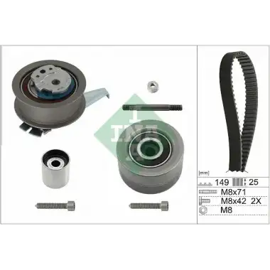 INA Triger Seti (Ct1229k1) - VW Grubu (VW/Audi/Seat/Skoda) 530 0835 10