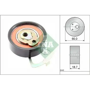 INA Eksantrik Gergi Rulmanı (T43140) - VW Grubu (VW/Audi/Seat/Skoda) 531 0339 10
