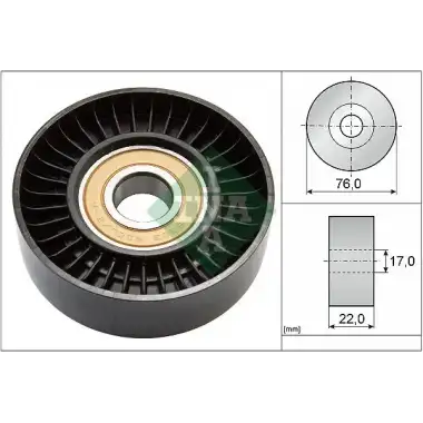 INA V Kayış Gergi Rulmanı (531 0677 30) - Mercedes-Benz