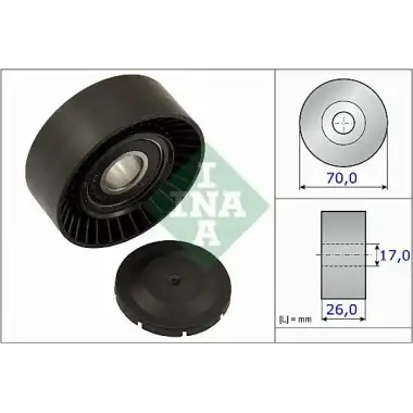 INA V Kayış Gergi Kasnağı (531 0891 10) - Japon Araçları