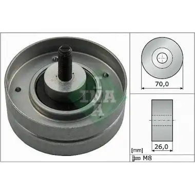 INA V Kayış Gergi Rulmanı (532 0524 10) - BMW / Mini