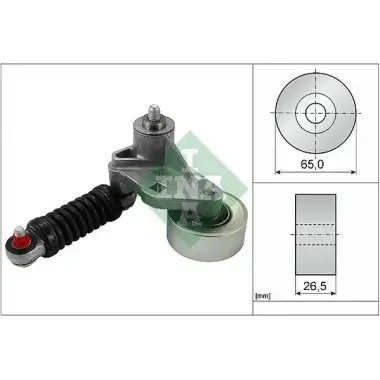 INA V Kayış Gergisi Komple (534 0037 10) - Peugeot / Citroën / DS