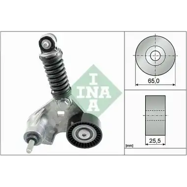INA V Kayış Gergi Rulmanı (Rulmanlı +AC 125ps) - Ford 534 0169 10