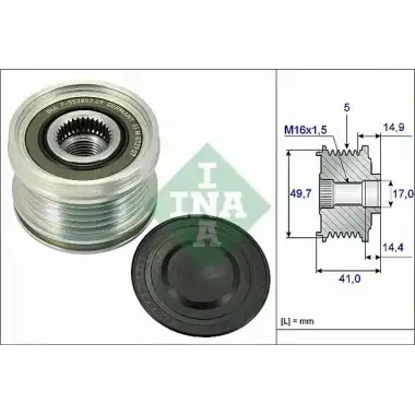 INA Alternatör Kasnağı (535 0101 10) - Mercedes-Benz