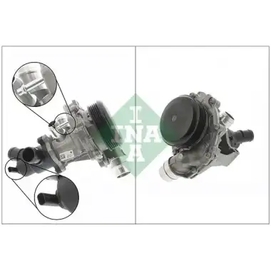 INA Devirdaim (Termostatli Komple) - Mercedes-Benz 538 0731 10