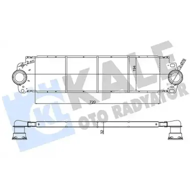 KALE Turbo Radyatörü (8ml376723511) - VW Grubu (VW/Audi/Seat/Skoda) 343100