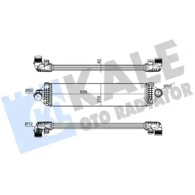 KALE Turbo Radyatörü (31305102/31338845) - Ford 344925