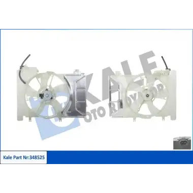 KALE Radyatör Fan Motoru (348525) - Japon Araçları
