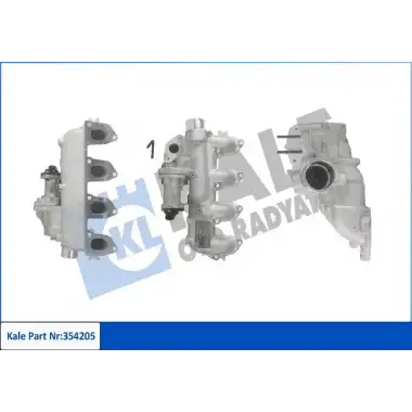 KALE Emme Manifoldu (90-110 PS Vakumsuz Tip) - Ford 354205