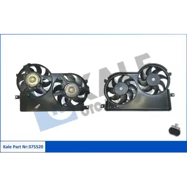 KALE Fan Motoru (Komple) - Fiat / Alfa / Lancia 375520