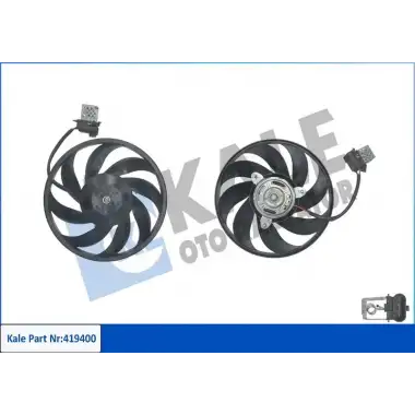 KALE Klima Fan Motoru (Davlumbaz Hariç 294mm) - Opel 419400
