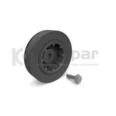 KENTPAR Krank Kasnağı (Kit Ürün (+ 1 Adet Özel Cıvata)) (KENT 152 K123 1S) - Renault / Dacia