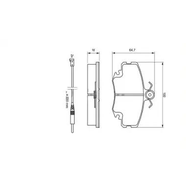 MAGNETI MARELLI Fren Balatası Ön (323700000100) - Renault / Dacia
