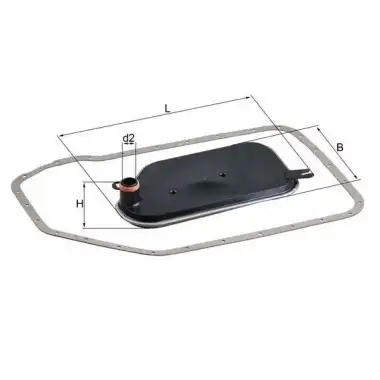 MAHLE Şanzıman Yağ Filtresi (43664) - VW Grubu (VW/Audi/Seat/Skoda) MHL HX84D