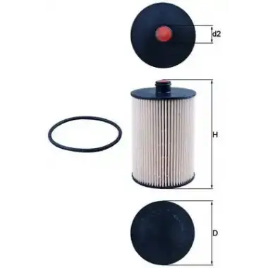 MAHLE Yakıt Filtresi (E88kpd158) - VW Grubu (VW/Audi/Seat/Skoda) MHL KX217D