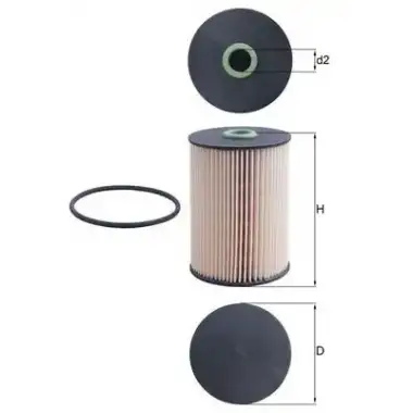 MAHLE Yakıt Filtresi (E87kpd150 / C518) - VW Grubu (VW/Audi/Seat/Skoda) MHL KX228D