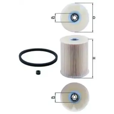 MAHLE Yakıt Filtresi (MHL KX231D) - Opel