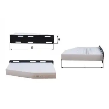 MAHLE Polen Filtresi (E998li / Ah378 (Karbonsuz)) - VW Grubu (VW/Audi/Seat/Skoda) MHL LA181