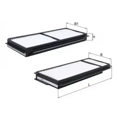 MAHLE Polen Filtresi (Set) (MHL LA346/S) - Japon Araçları
