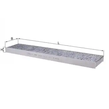MAHLE Polen Filtresi (E919lc (Karbonlu)) - VW Grubu (VW/Audi/Seat/Skoda) MHL LAK226