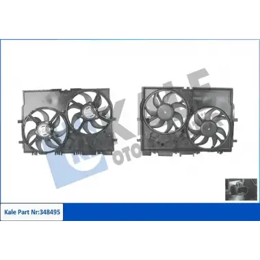 KALE Fan Motoru (Davlumbazli (Klimalı)) - Fiat / Alfa / Lancia 348495