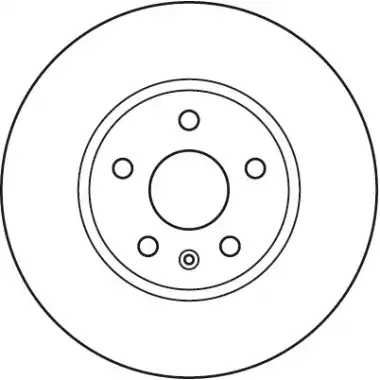 TRW Fren Diski Ön (17 Inch+ 321mm) - Opel DF4996S